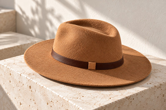 The Fedora en vista de tres cuartos