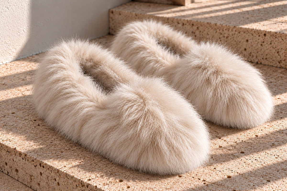 一双米色 The Slipper